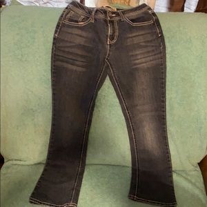 Girls bootcut jeans